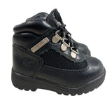 Timberland Toddler Black Leather & Mesh Boots Size 5.5