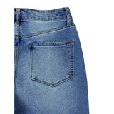 NOBO No Boundaries Women's High Rise Blue Jeans Distressed Medium Wash Sz 9 New