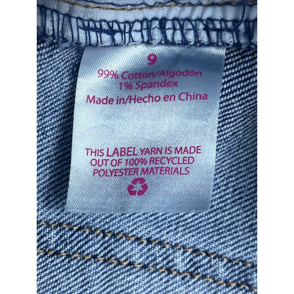 NOBO No Boundaries Women's High Rise Blue Jeans Distressed Medium Wash Sz 9 New