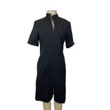 Gui & Co Womens Black Short Sleeve Dress