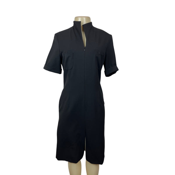 Gui & Co Womens Black Short Sleeve Dress