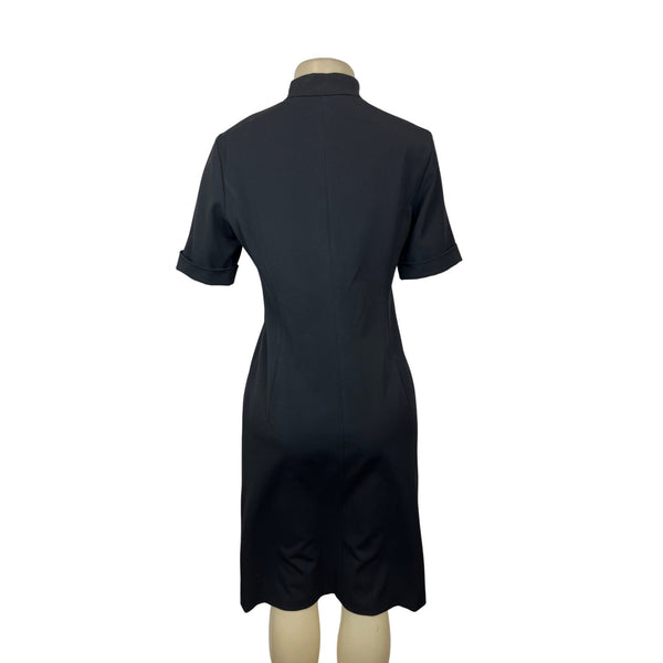 Gui & Co Womens Black Short Sleeve Dress