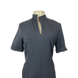Gui & Co Womens Black Short Sleeve Dress