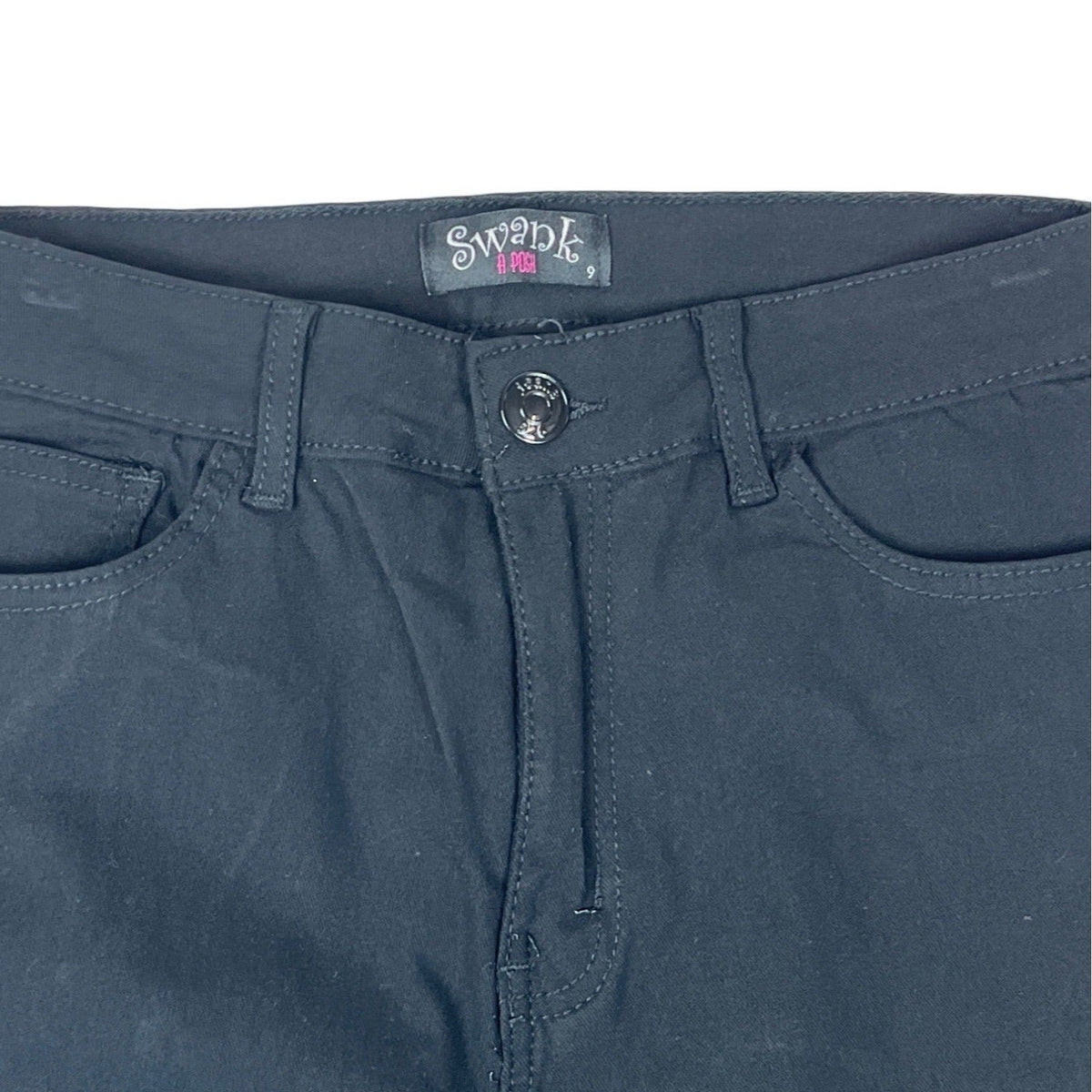 Swank A Posh Women's Black Skinny Pant Black Sz 9 (EUR 37) - NWT