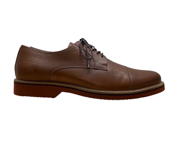14Th & Union Mens Brown Leather Lace Up Cap Toe Oxford Shoes Size 11.5M - New