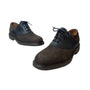 Johnston & Murphy Men's Rust Black Leather Brinkley Oxford Shoes Sz 12M - NWB