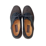 Johnston & Murphy Men's Rust Black Leather Brinkley Oxford Shoes Sz 12M - NWB