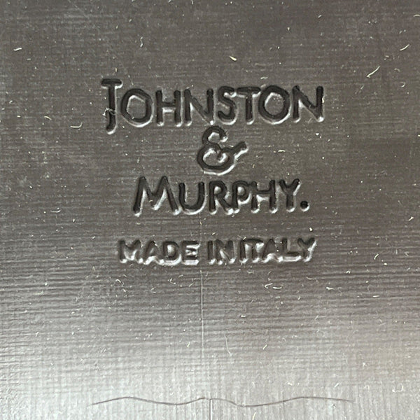 Johnston & Murphy Men's Rust Black Leather Brinkley Oxford Shoes Sz 12M - NWB