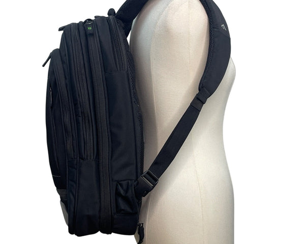 Brenthaven Black Multiple Compartments Elliot X-Ray Friendly Laptop Backpack