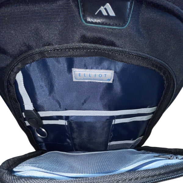 Brenthaven Black Multiple Compartments Elliot X-Ray Friendly Laptop Backpack