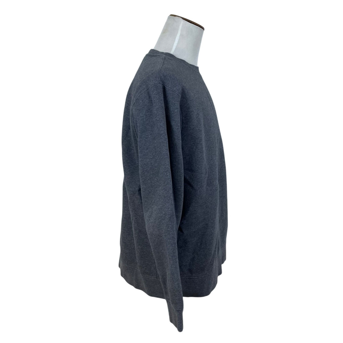 Nike Mens Dark Gray Fleece Sweatshirt Pullover Casual Crewneck Size XL