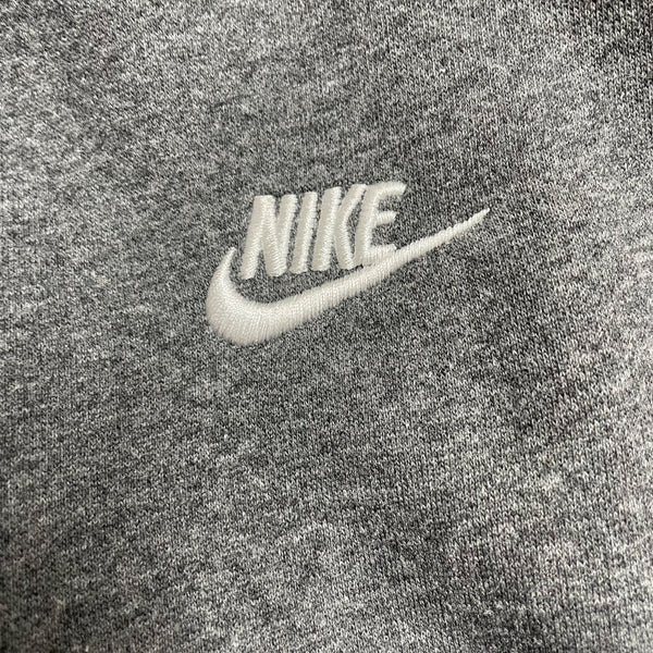 Nike Mens Dark Gray Fleece Sweatshirt Pullover Casual Crewneck Size XL