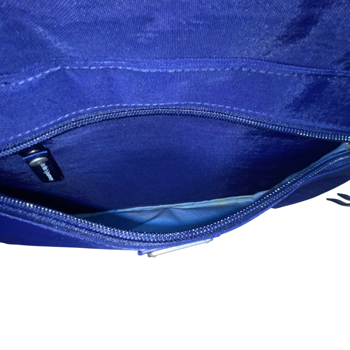 Baggallini Women’s Blue Nylon Multiple Pockets Adjustable Strap Travel Tote Bag