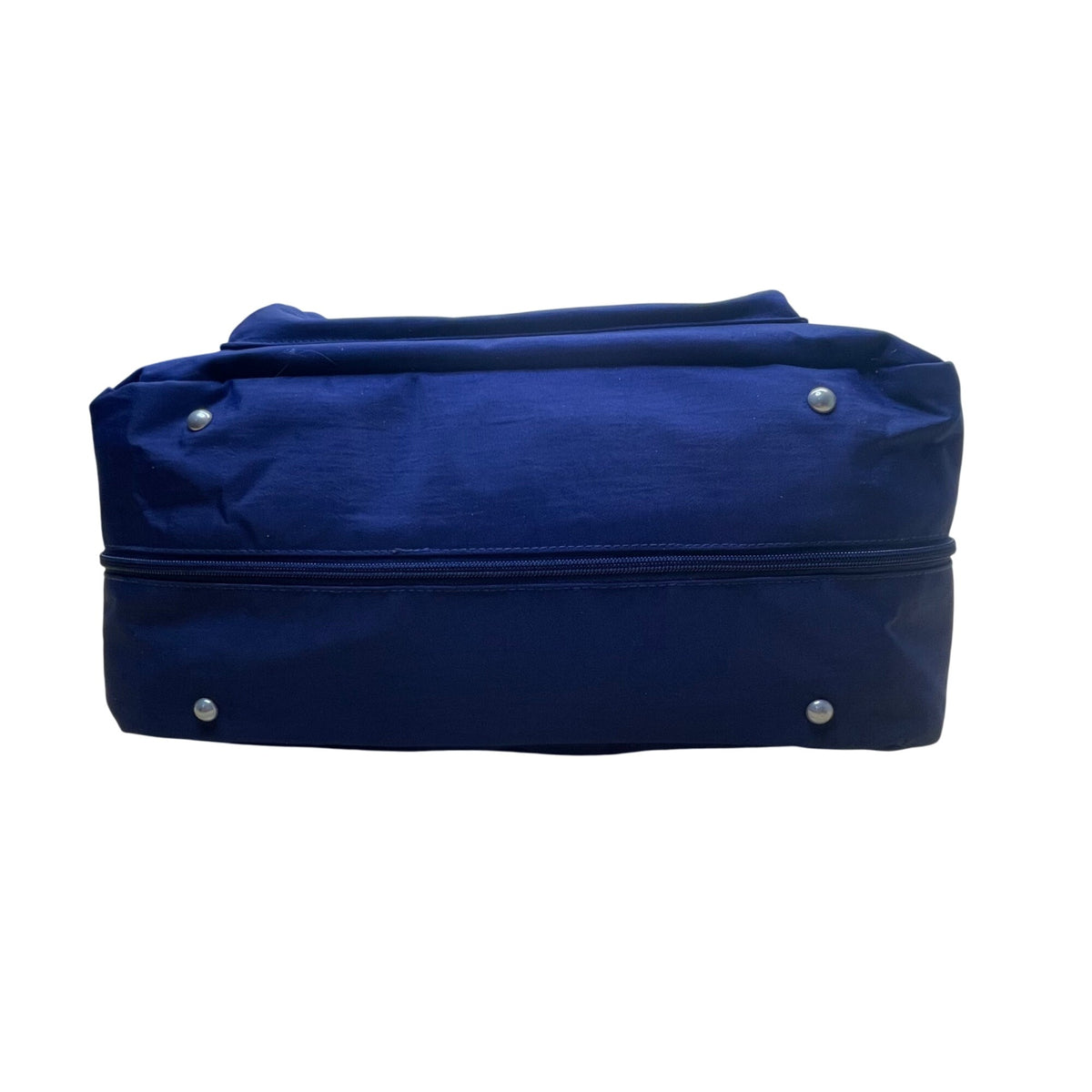 Baggallini Women’s Blue Nylon Multiple Pockets Adjustable Strap Travel Tote Bag