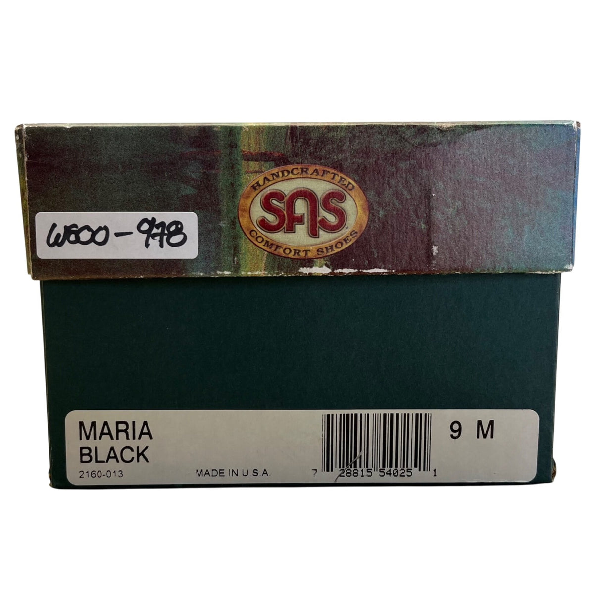 SAS Maria Women’s Black Tripad Comfort Foot Bed Shoes Size 9M
