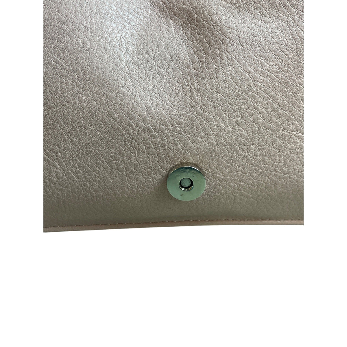 Hallhuber Women's Pink With Chain Strap Vegan Leather Elegant Evening Clutch Sz S