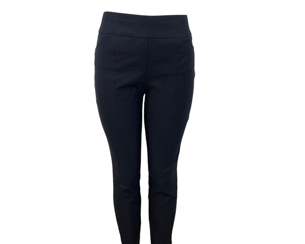 Chico's So Slimming Womens Black Pull-On Pants Size O.5 Regular