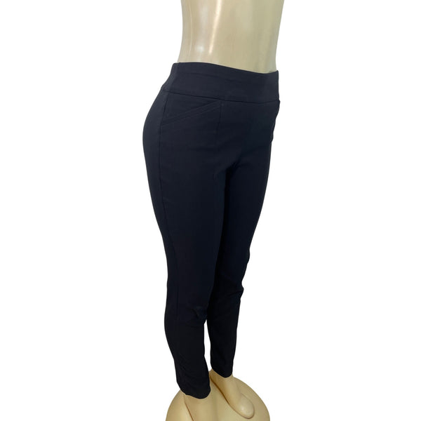 Chico's So Slimming Womens Black Pull-On Pants Size O.5 Regular