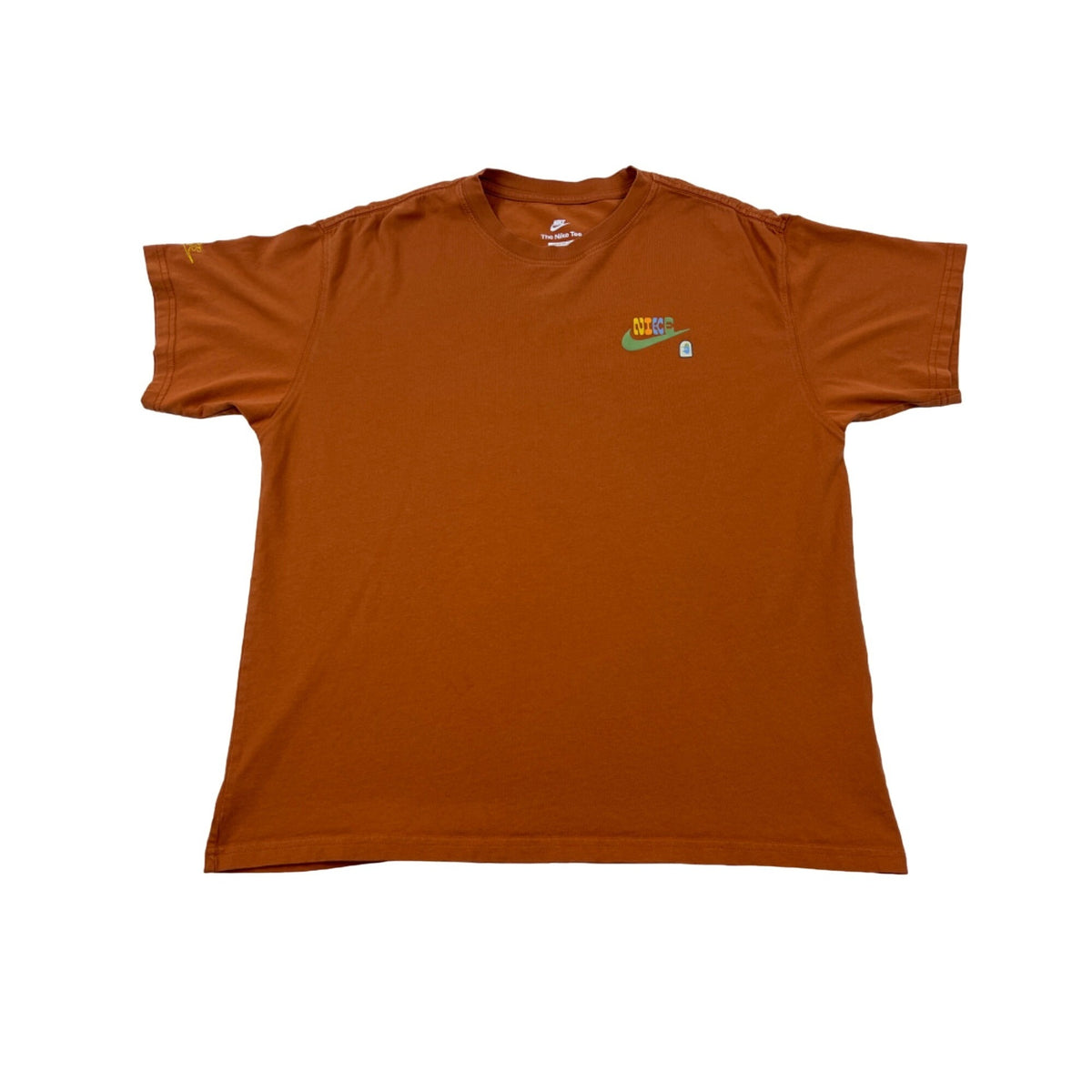 Nike Radiant Sole Terracota Orange T-Shirt Sz M
