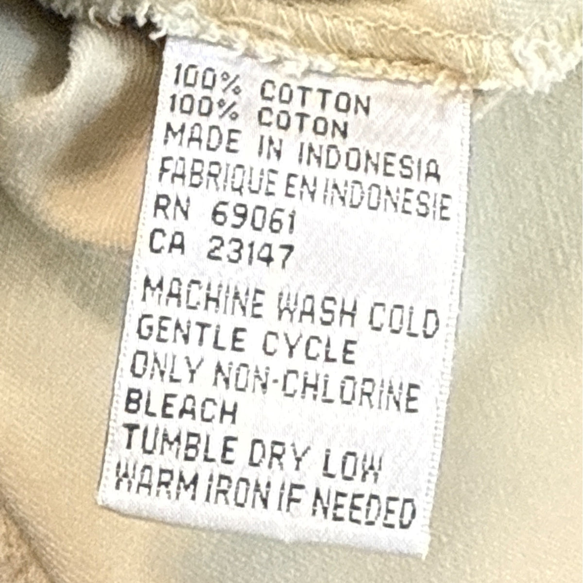 Vintage Talbots Women's Beige Button Front A Line Skirt Size 6