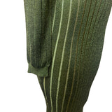 Nasty Gal Women's Olive Green Bodycon Long Sleeve Dress Sz M - NWT