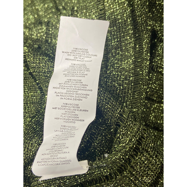 Nasty Gal Women's Olive Green Bodycon Long Sleeve Dress Sz M - NWT
