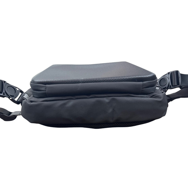 Fenruien Anti-Theft Sling Bag With USB Charging Port For Men Black Size M - New