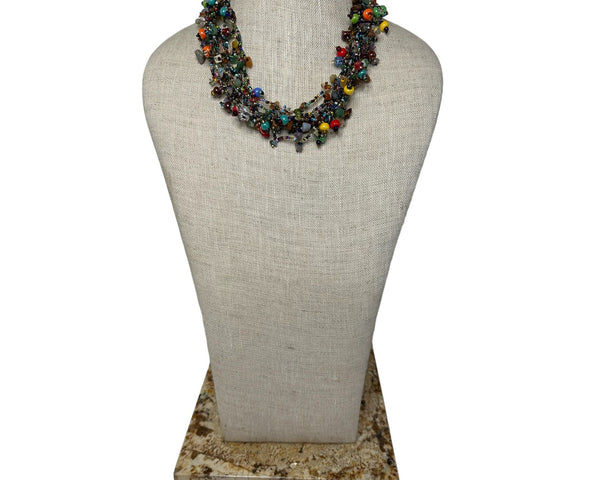 Handmade Bead Necklace - 20in