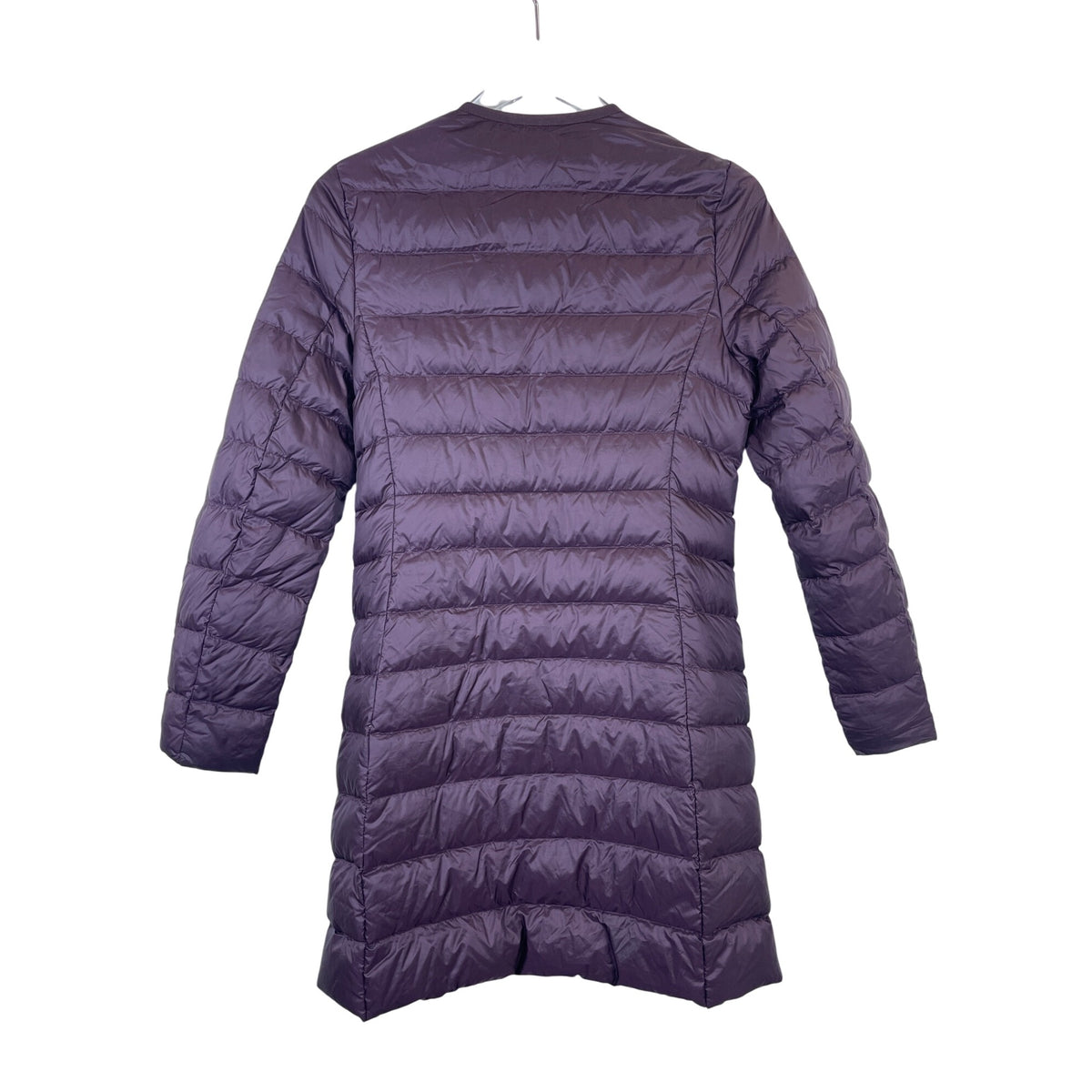 Uniqlo Womens Purple Ultra Light Down Coat XS Durable Water Repellent Puffer