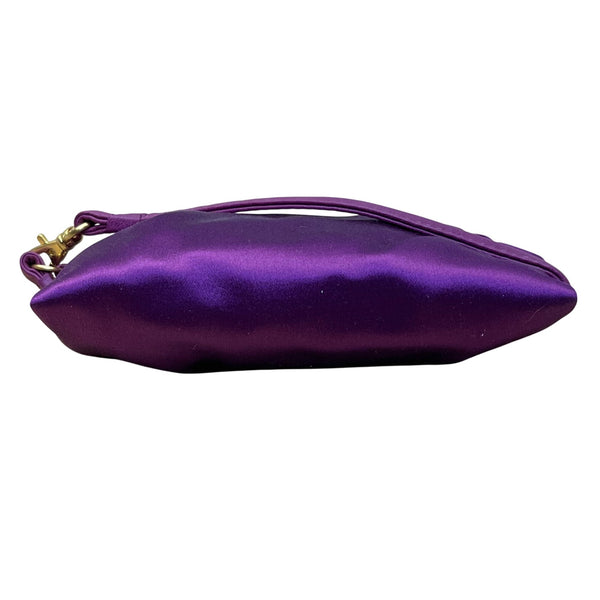 Cole Haan Women’s Ruby Satin Wristlet Purse With White Gift Box