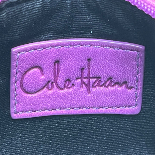 Cole Haan Women’s Ruby Satin Wristlet Purse With White Gift Box