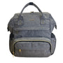 Lovevook Gray With Gold Accents Adjustable Straps Viola l Laptop Backpack Sz M