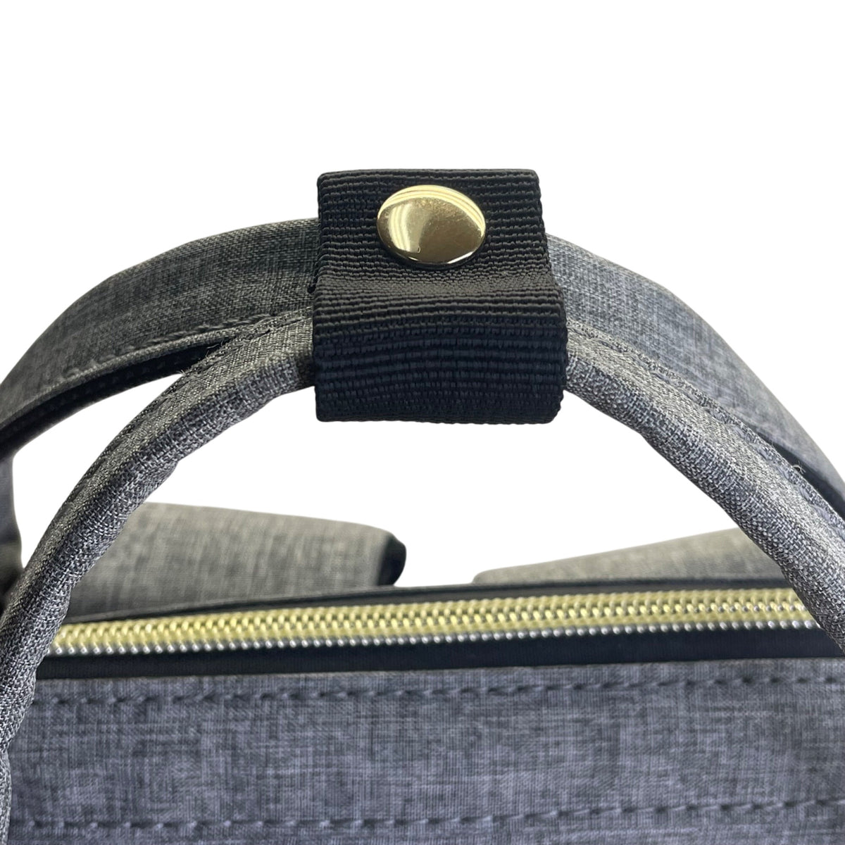 Lovevook Gray With Gold Accents Adjustable Straps Viola l Laptop Backpack Sz M