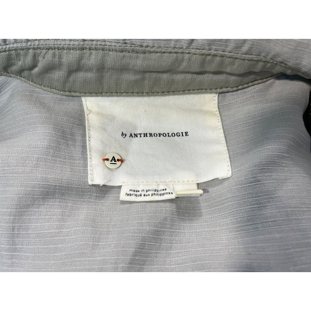 Anthropologie Women’s Olive Green Button Up Jacket Sz S New