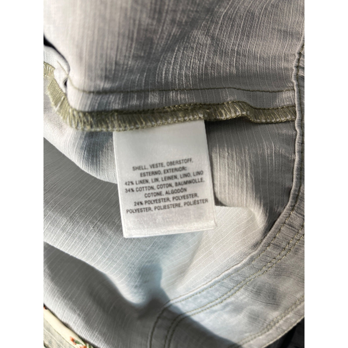 Anthropologie Women’s Olive Green Button Up Jacket Sz S New