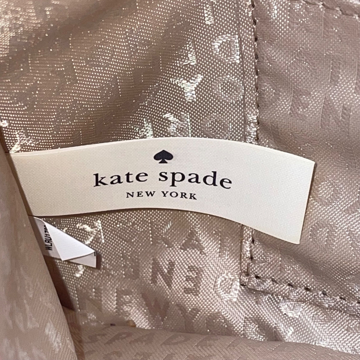 Kate Spade Women’s Orange & White Leather Chevron Gold Hardware Clutch Size S