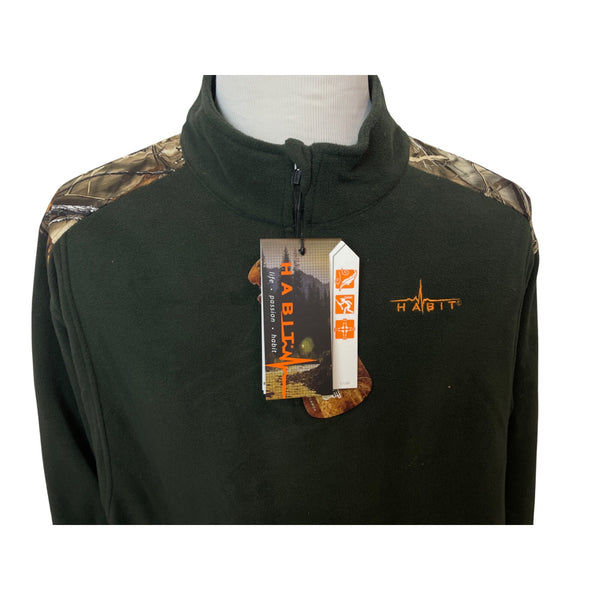 Habit Mens Camouflage Pullover Jacket Green Size 2XL - NWT