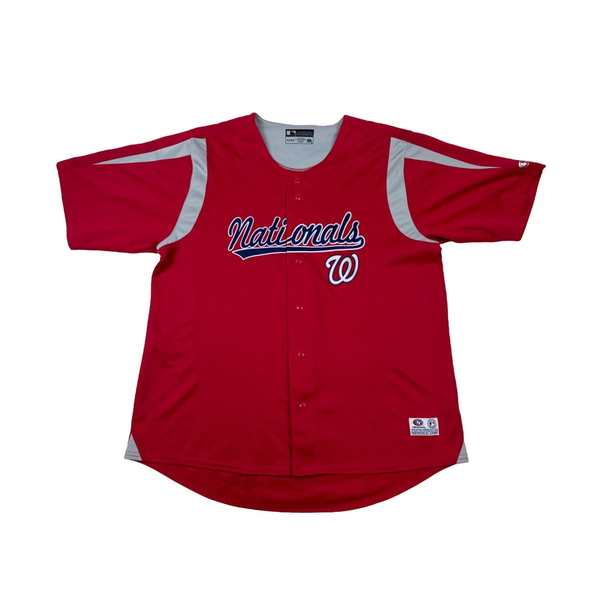 Nationals Red MLB Jersey XL By True Fan 100% Polyester New