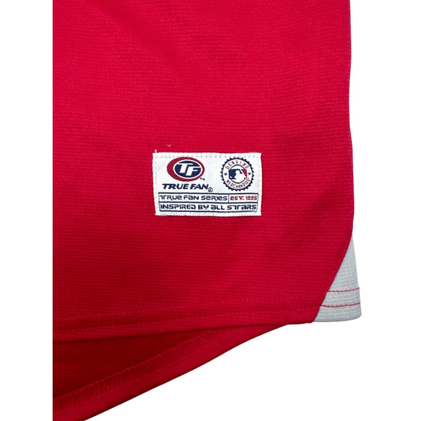 Nationals Red MLB Jersey XL By True Fan 100% Polyester New