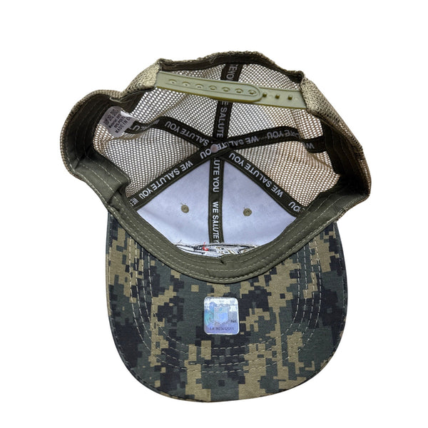 Baltimore Ravens NFL Camo Trucker Hat Mesh Back Snapback Adjustable Strap