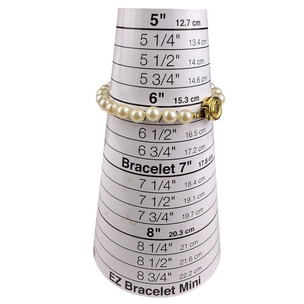Givenchy Womens Gold Tone & Faux Pearl Bracelet Elegant Classic Design