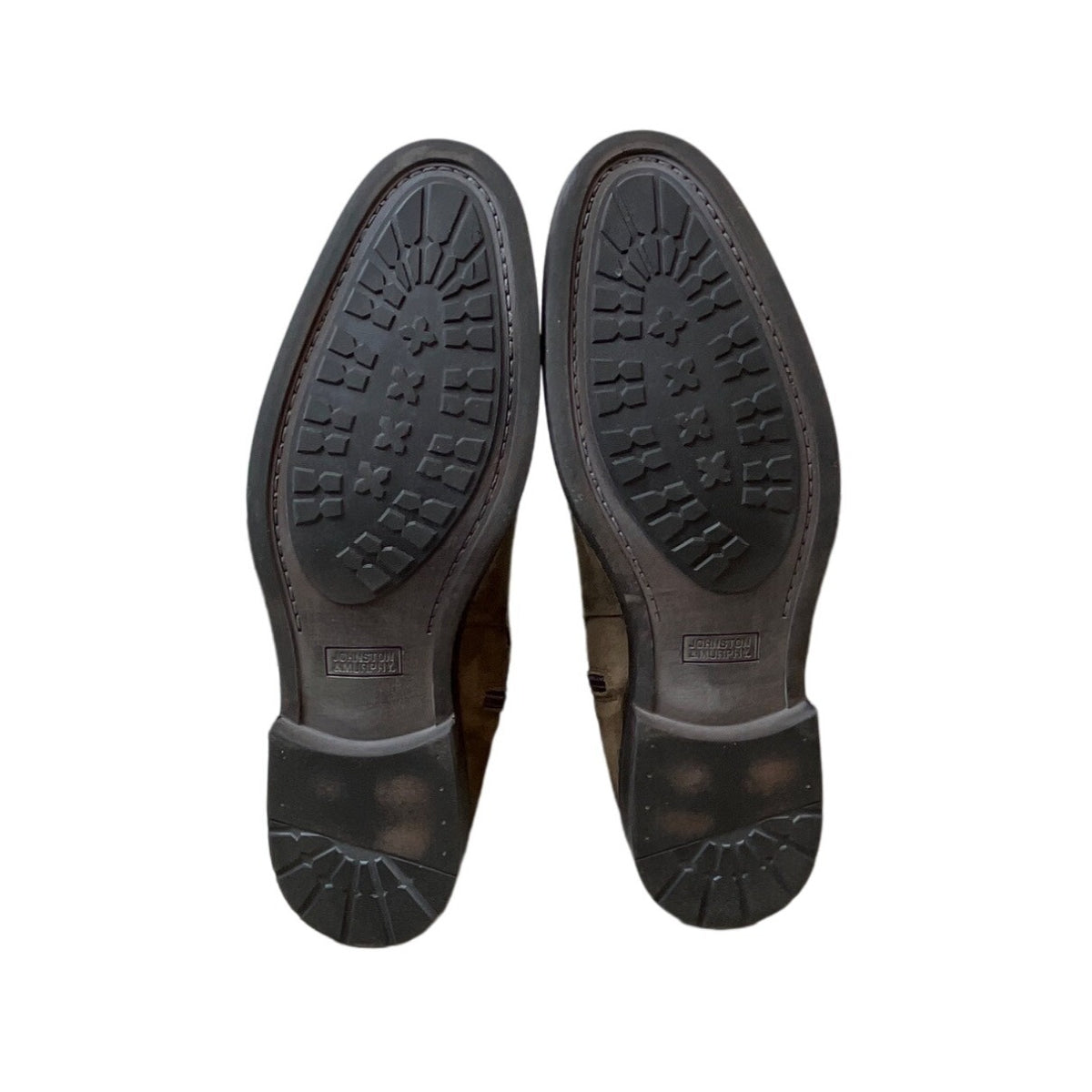 Johnston & Murphy Men's Brown Gunsmoke Suede Leather Whitaker Boots Sz 12 - NWB