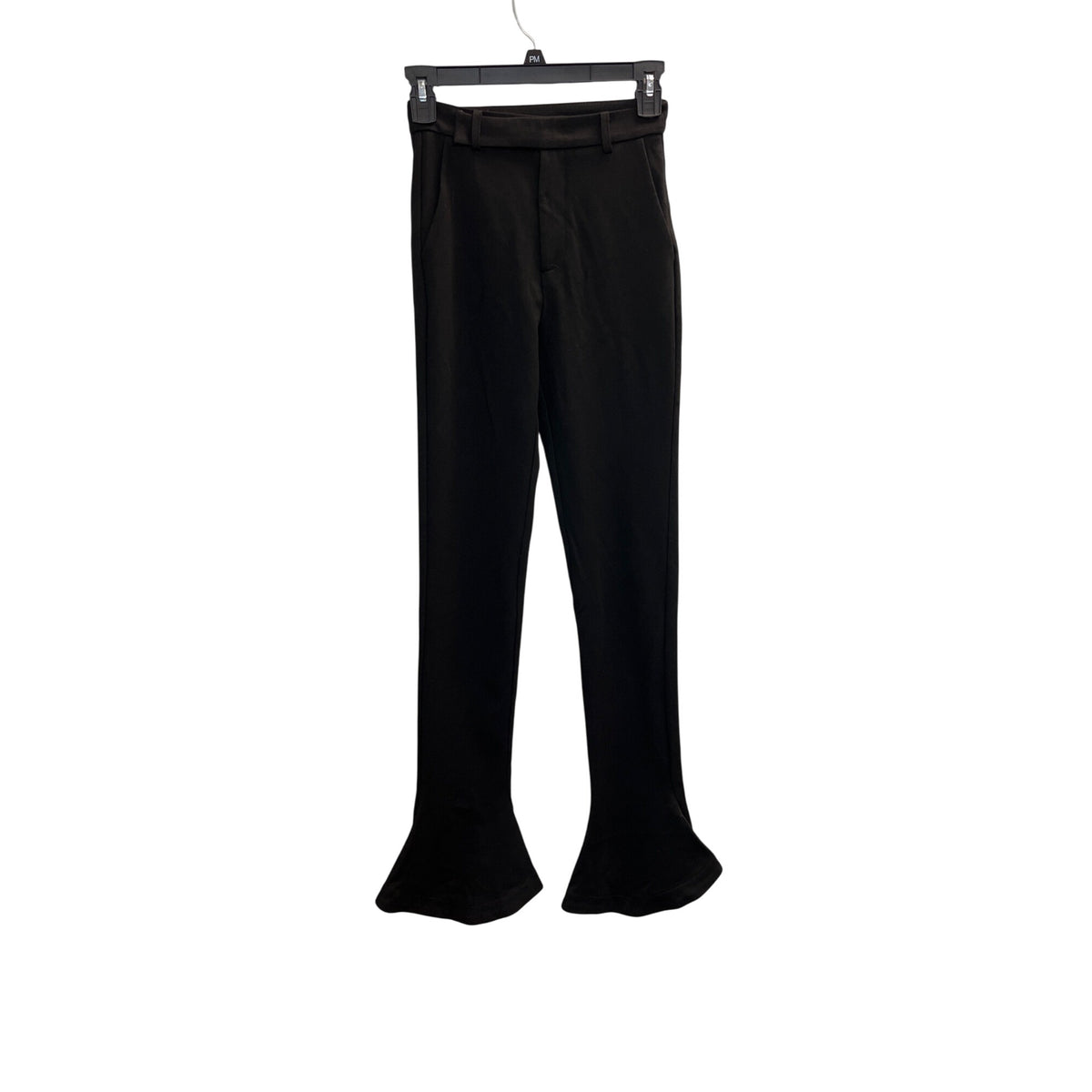 Alice & W Womens Black Flare Hem Bell Bottom Pants Size S - New
