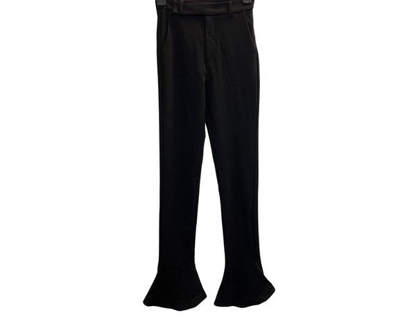 Alice & W Womens Black Flare Hem Bell Bottom Pants Size S - New