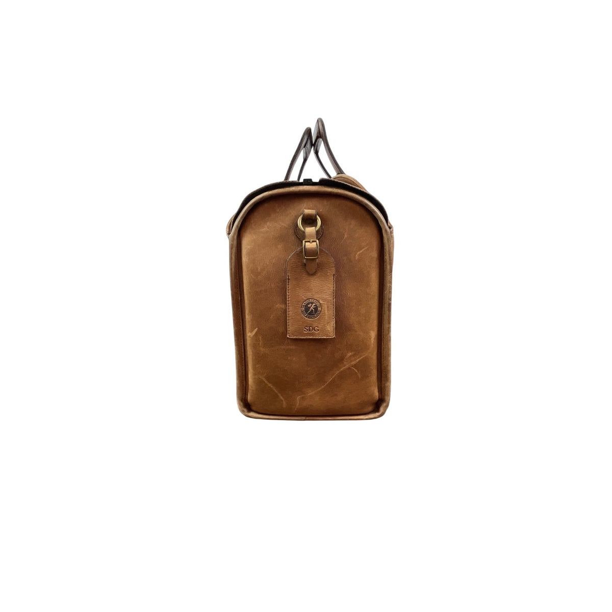 Insiders Duffels Leather & Canvas Travel Bag With Adjustable Strap
