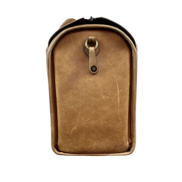 Insiders Duffels Leather & Canvas Travel Bag With Adjustable Strap