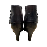 Söfft Orlena Women’s Black Leather Button Details Side Zipper Ankle Boots Sz 8M