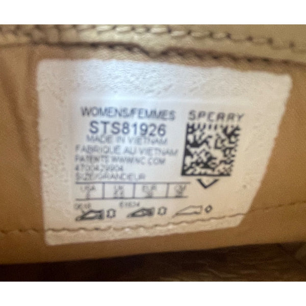 Sperry Women’s Black Patent Leather Cushioned Sole Casual Loafers Size 8