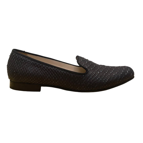 Cole Haan Women’s Blue Snakeskin Print Sabrina Loafer II Shoes Size 9B