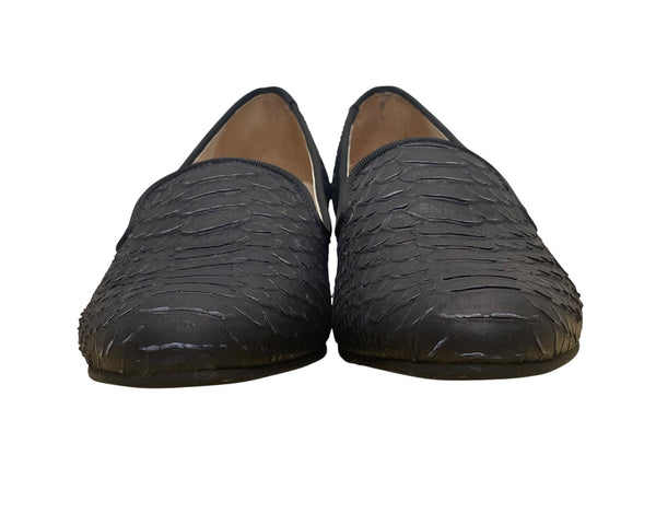 Cole Haan Women’s Blue Snakeskin Print Sabrina Loafer II Shoes Size 9B